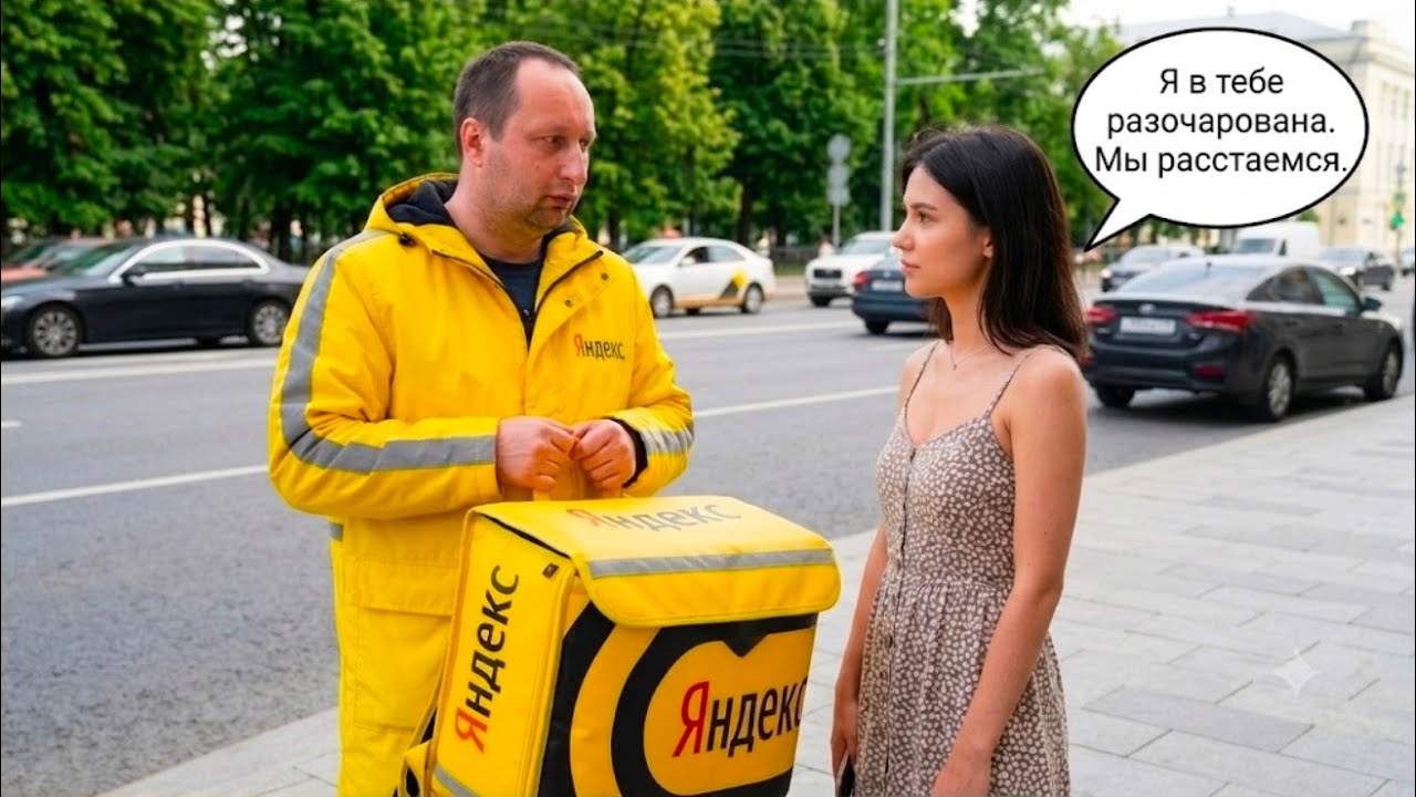 КУРЬЕРА БРОСИЛА ЛЮБИМАЯ ДЕВУШКА !? ■ ТРУЖУСЬ В ЯНДЕКС ДОСТАВКЕ И ДОСТАВИСТЕ