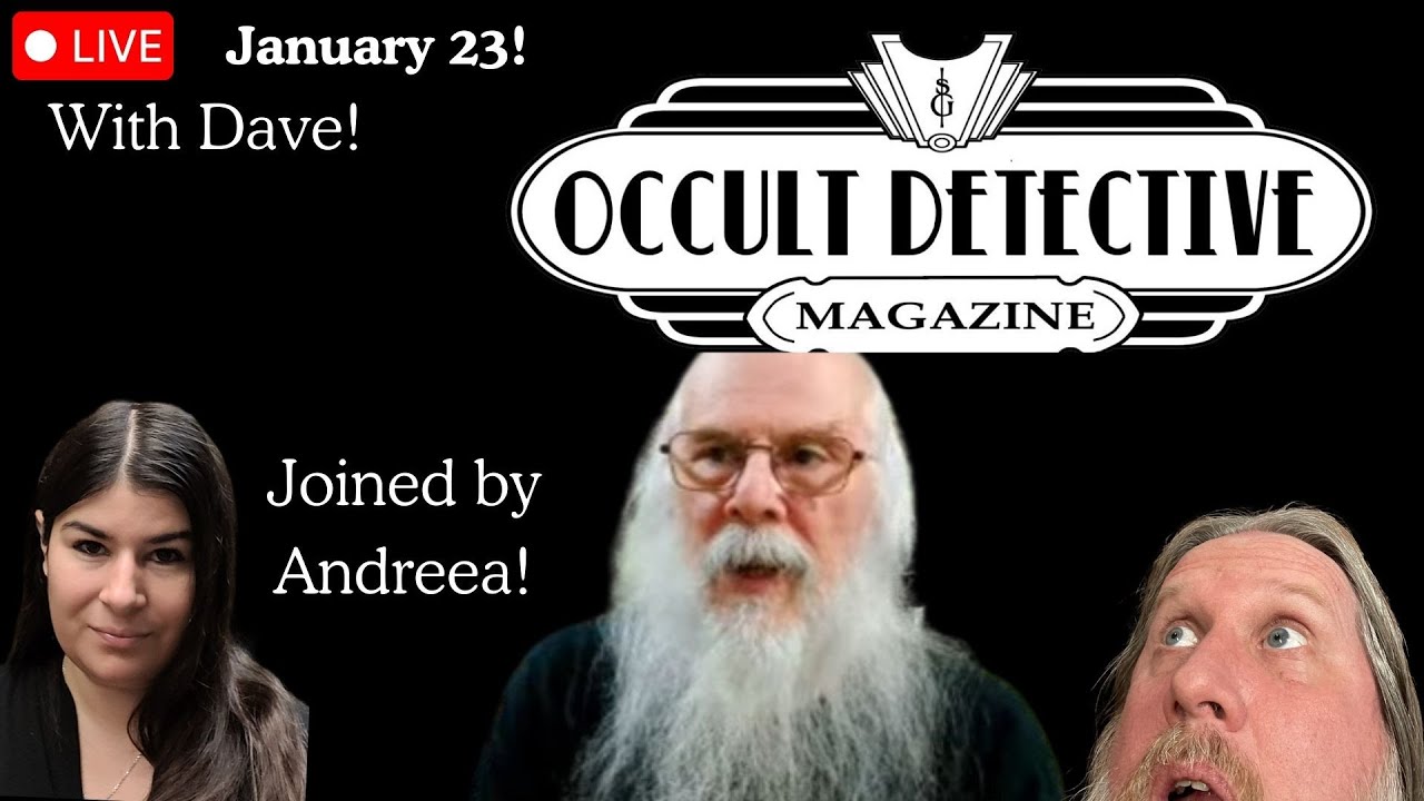Let's Talk Occult Detectives! Featuring Dave from Occult Detective Magazine and Infinite Text!