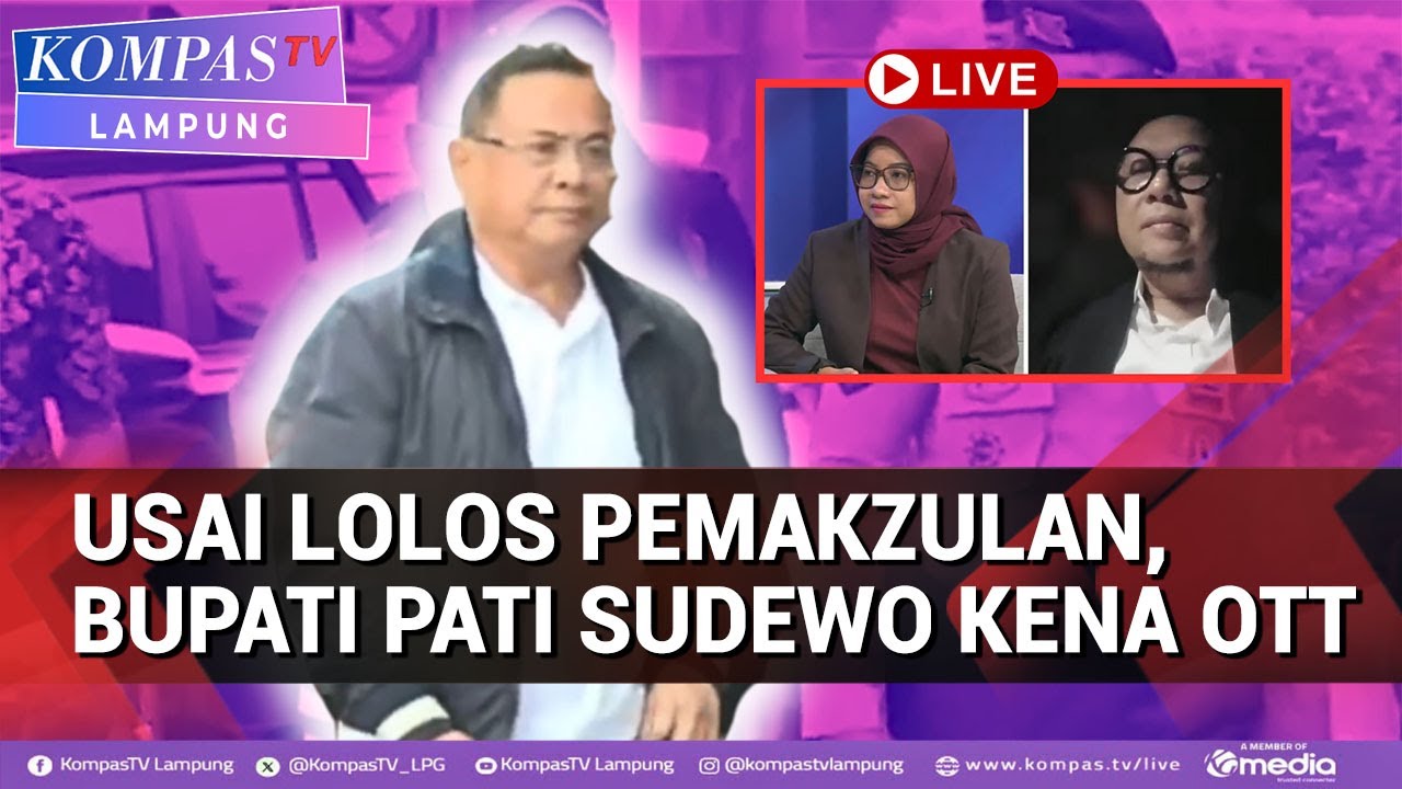 ICW Soroti Suap di Pemerintahan Desa: Patut Dipertanyakan Parpolnya,OTT KPK Bupati Pati Sudewo