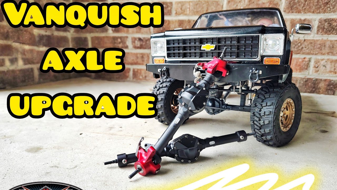 Vanquish Curry axles on a Rc4wd K10
