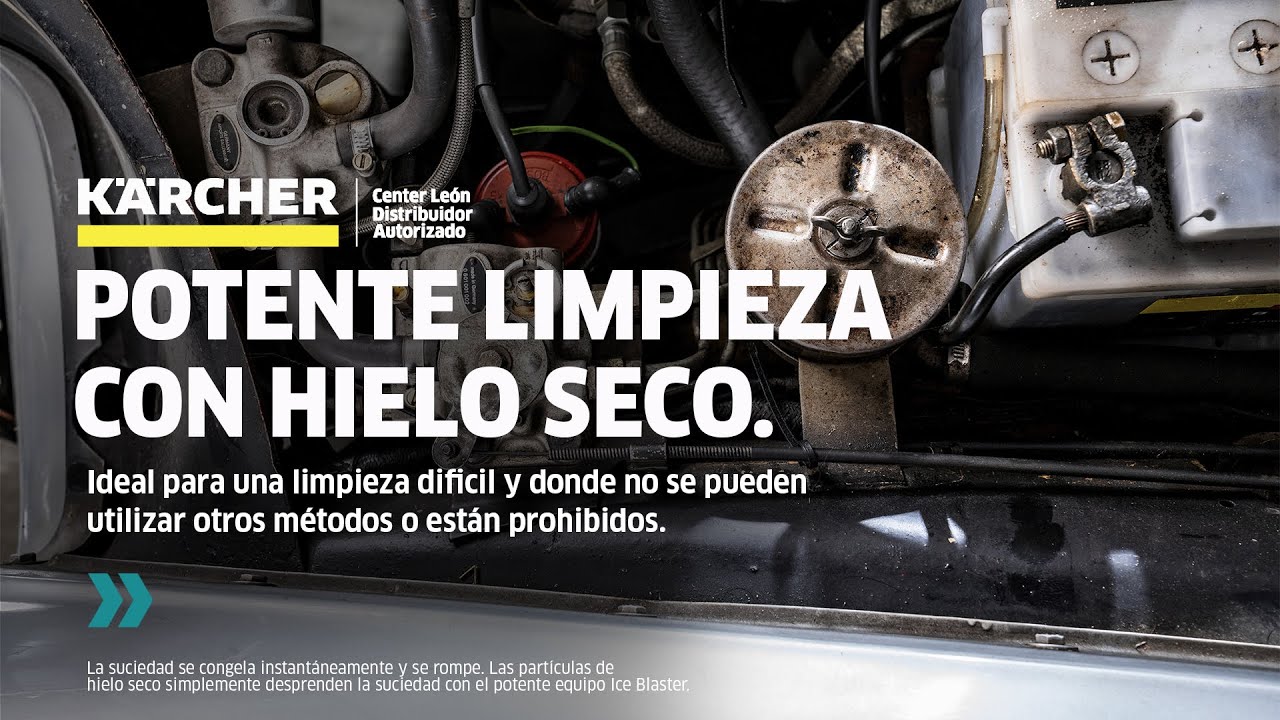 ❄️☄️El equipo con tecnolog&iacute;a de granallado de hielo seco de K&auml;rcher Profesional | Ice Blaster