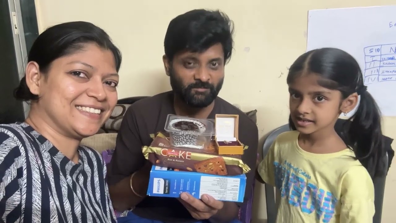 वाढदिवसाला बायको आणि मुलीकडून मिळाले surprise   गिफ्ट 🎁 | birthday vlog 