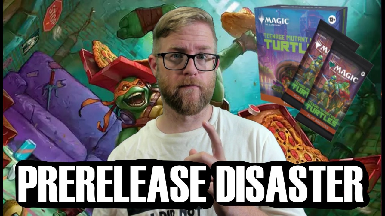 NINJA TURTLE Prerelease DISASTER.