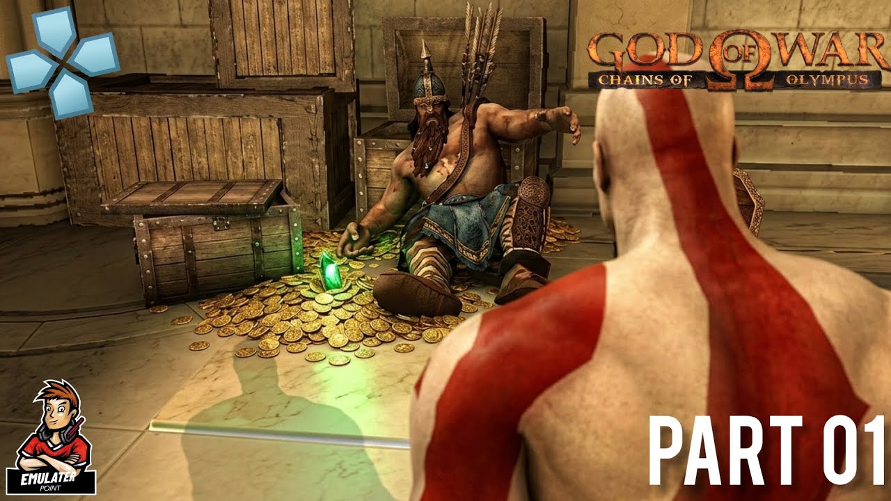 Kratos Showed NO MERCY Here... 💀 || ppsspp gameplay