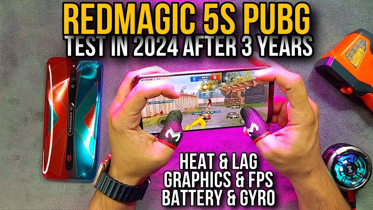 Redmagic 5S PUBG Test in 2024 | Graphics | Heat & Lag | 120fps | Battery Drain | Gyro | Electro Sam