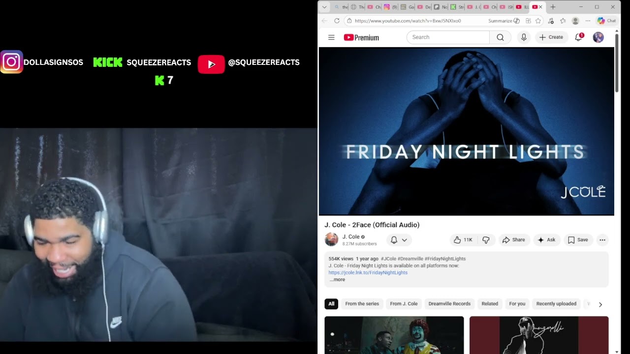 J. Cole - 2Face (Official Audio)Reaction 