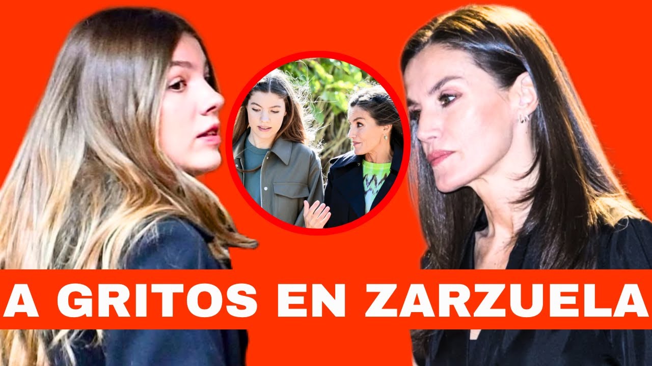 LA INFANTA SOFÍA ENFRENTA a GRITOS ENTRE LAGRIMAS a la DOÑA LETIZIA  por SU NUEVO AMOR