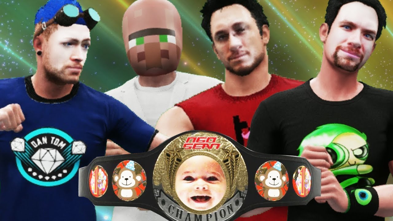 DanTDM & Dr Trayaurus vs. JackSepticEye & Markiplier | WWE 2K18