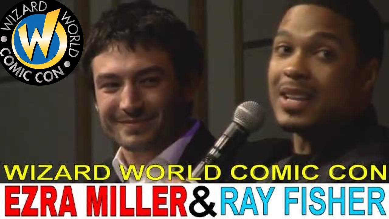 Ezra Miller and Ray Fisher panel at Wizard World Comic Con 2018 (Full panel)