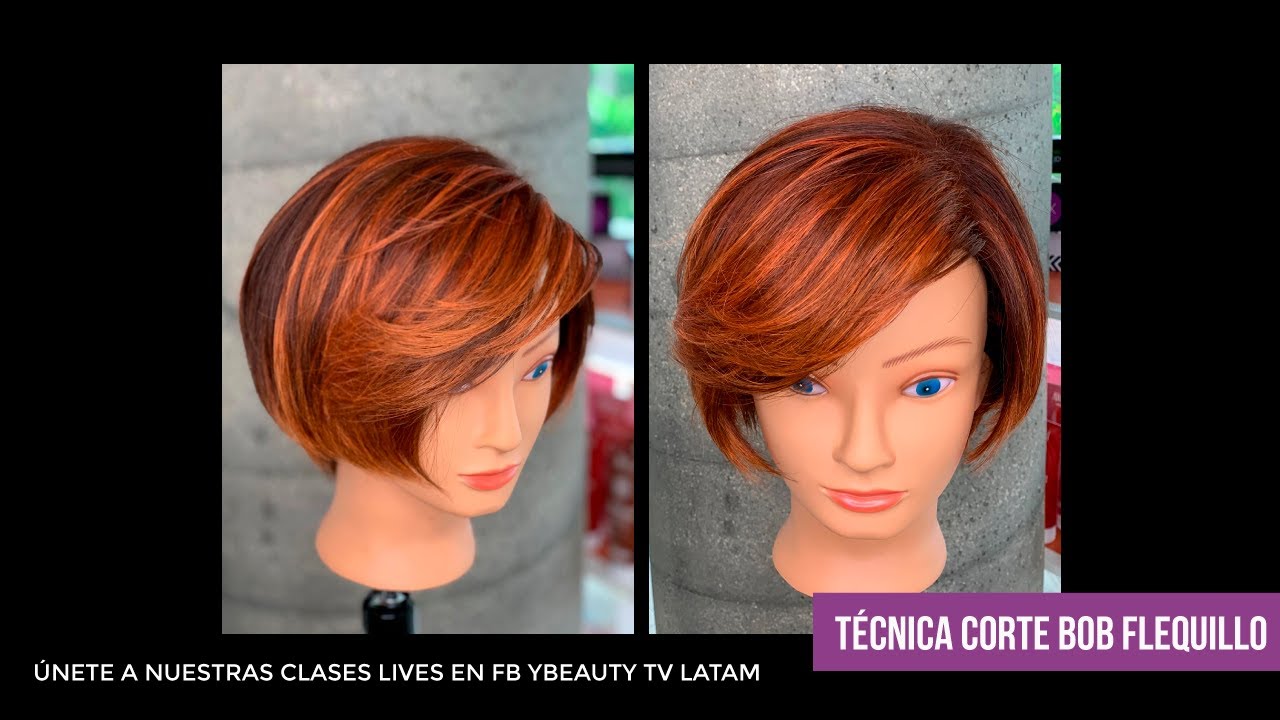 #Técnica #CorteBob con Flequillo - #LeoRocco