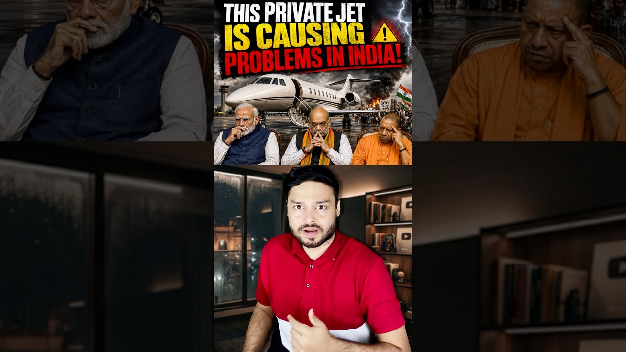 HUGE Illegal Private Jet Sold By Indian Government! Crazy CBI ED Auction #shorts