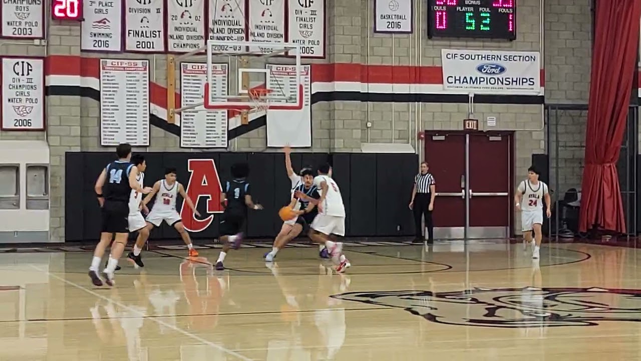 Walnut vs Ayala. Palomares League. (January 2026)