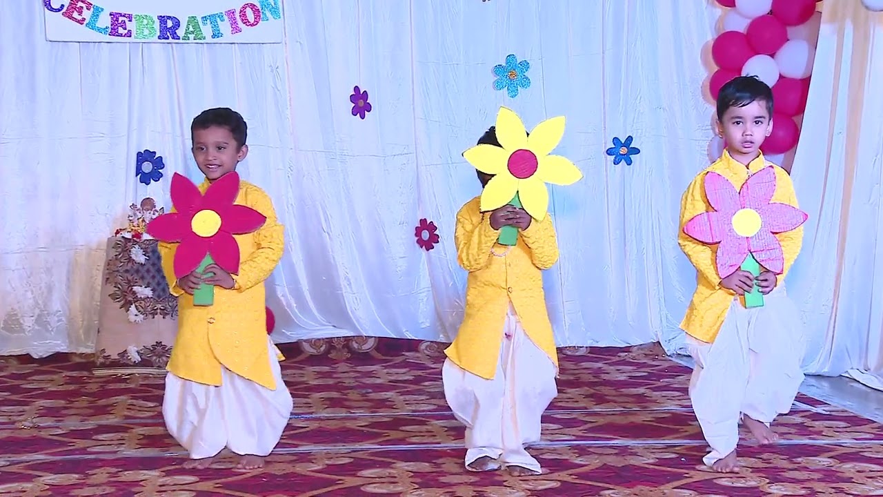 KANNADA RAJYOTSAVA Dance by LKG BOYS