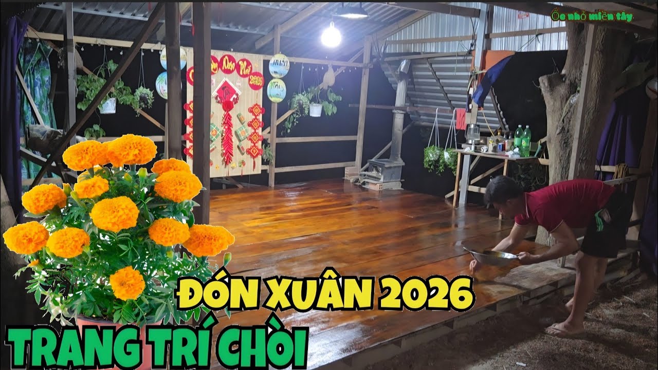Ngày 27 Tết_Ốc Nhỏ Miền Tây Trang Trí Chòi Chuẩn Bị Đón Xuân Sang...| ONMT #Tập 199