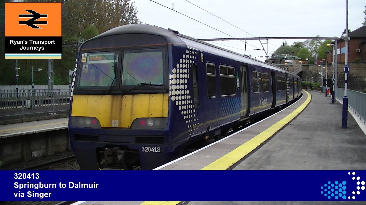 320413 Springburn to Dalmuir via Singer