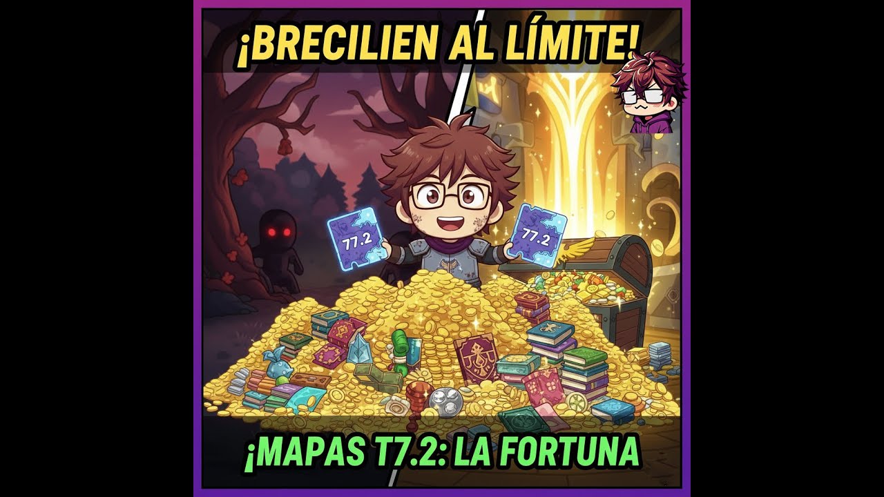 ¿VALE LA PENA? 10 Mapas T7.2 desde BRECILIEN (Zona Roja) | ALBION ONLINE