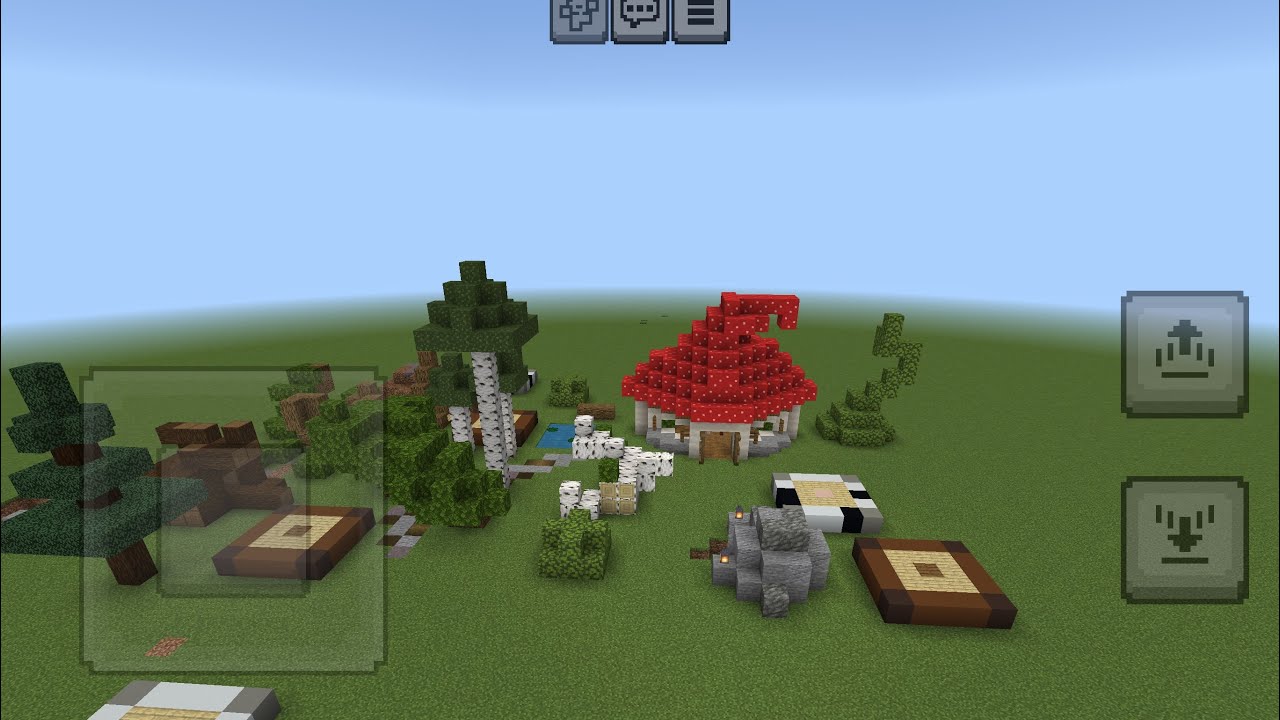 Minecraft Timelapse of Building a Small Forest