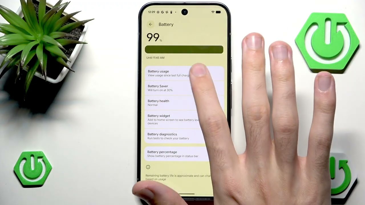 GOOGLE Pixel 10 Pro &ndash; Battery Drain Fix and Power Saving Tips