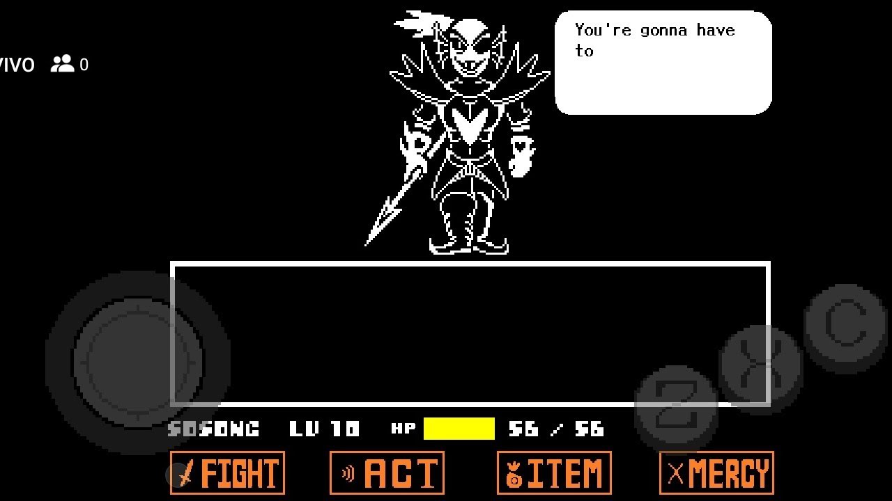 undertale,sósonic está ao vivo