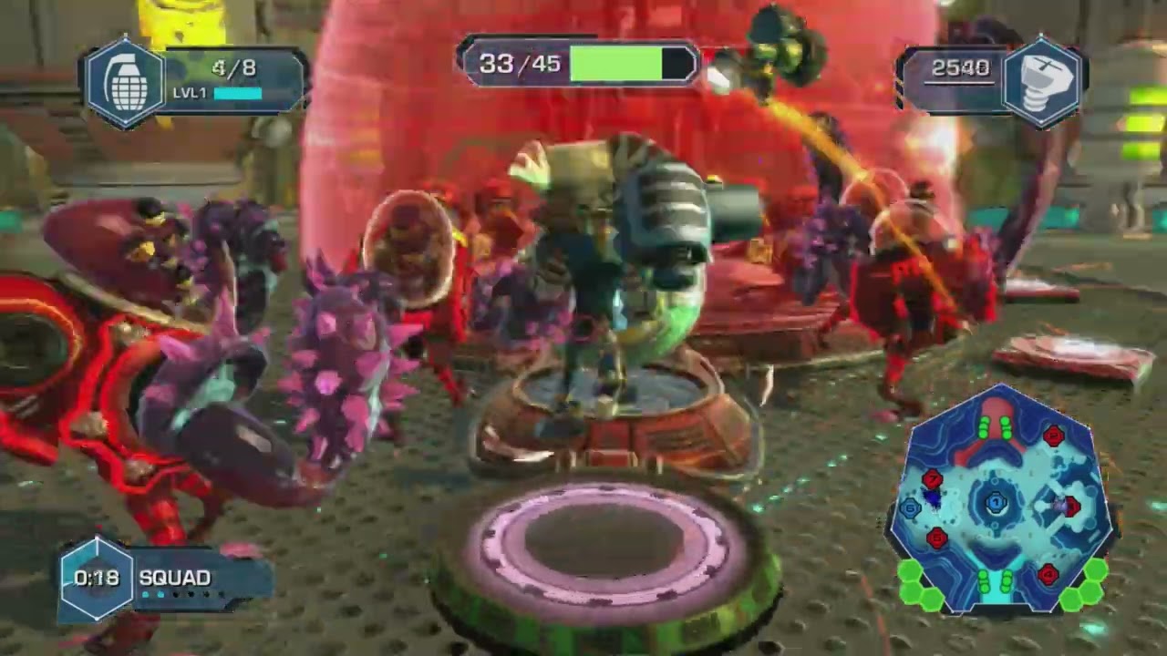 Ratchet and clank Qforce Online multiplayer 100