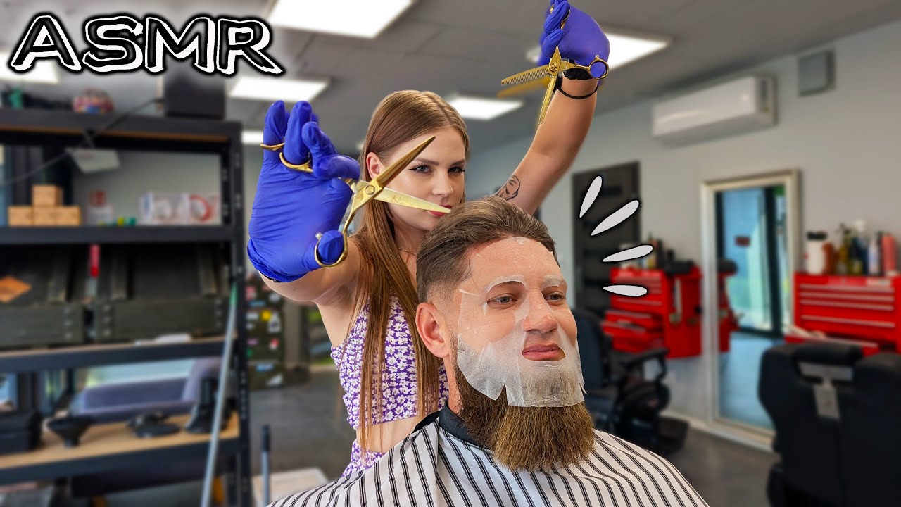 💈He Drove 300 KM for a Haircut ✂️ | ASMR Full Service