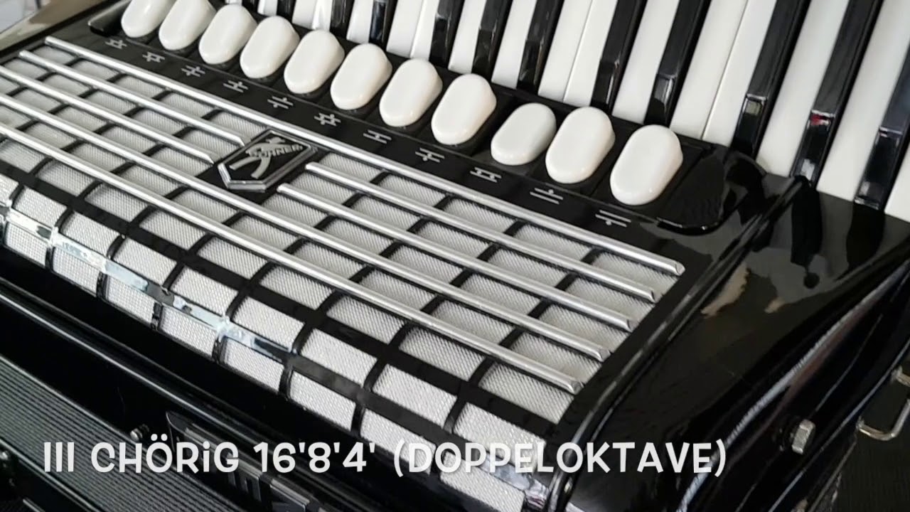 Hohner Tango IV P gebraucht Klangprobe Akkordeon/Accordion