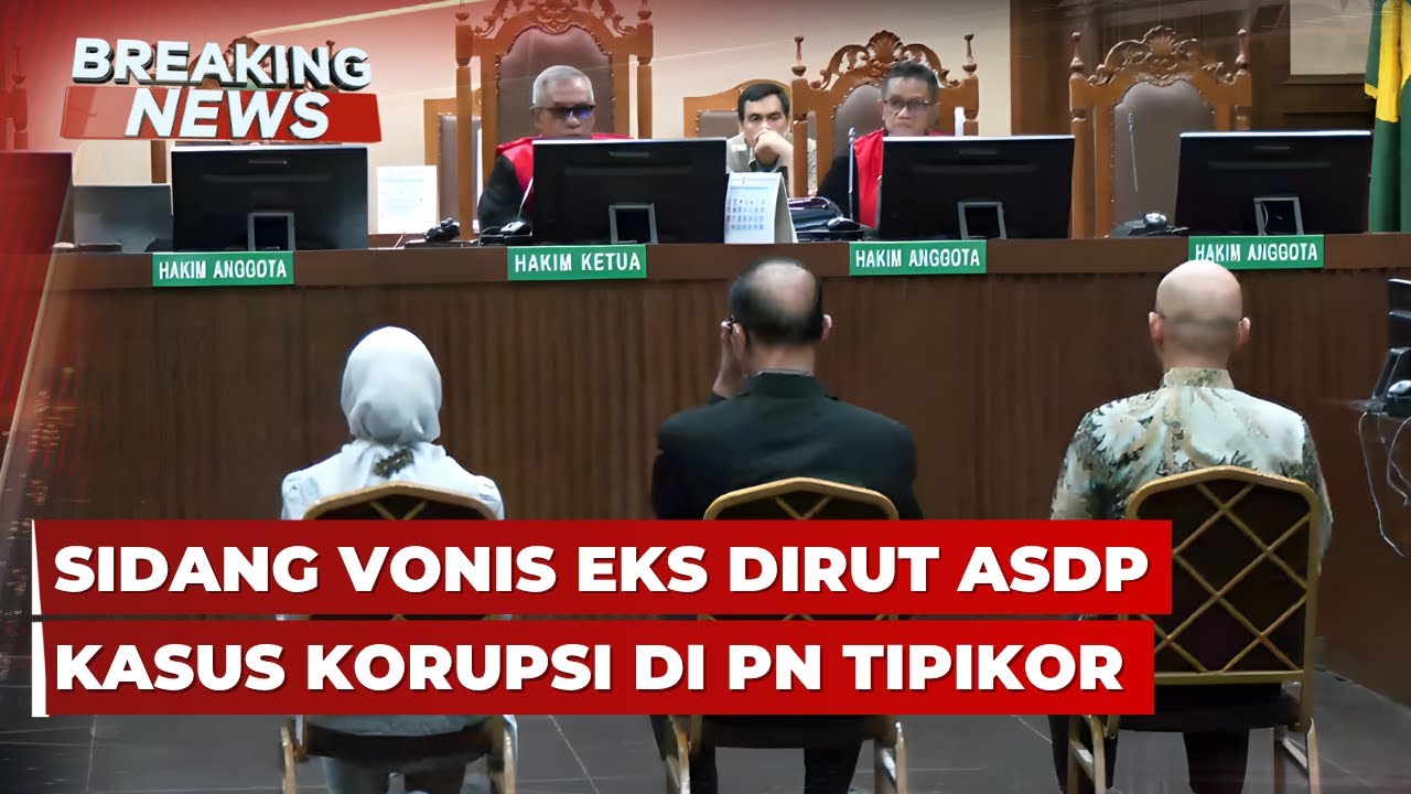 BREAKING NEWS – Sidang Vonis Eks Dirut ASDP Ira Puspadewi Terkait Kasus Korupsi di PN Tipikor