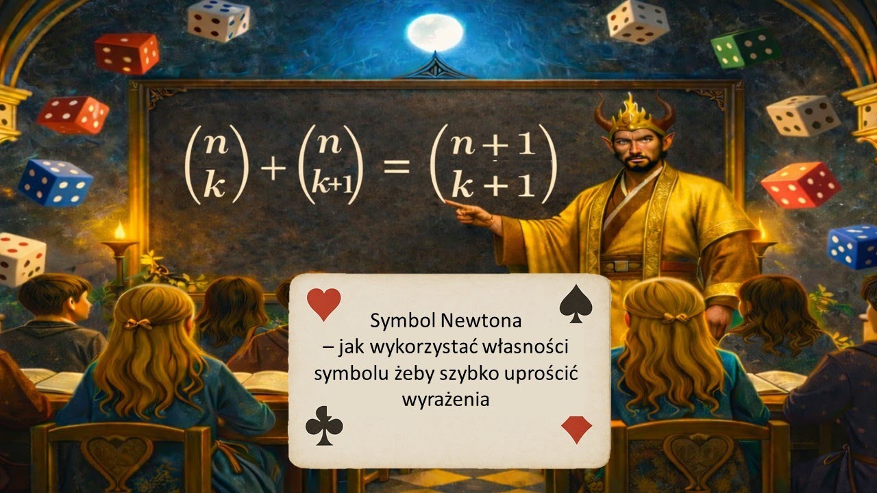 Symbol Newtona – jak wykorzystać własności symbolu żeby szybko uprościć wyrażenia