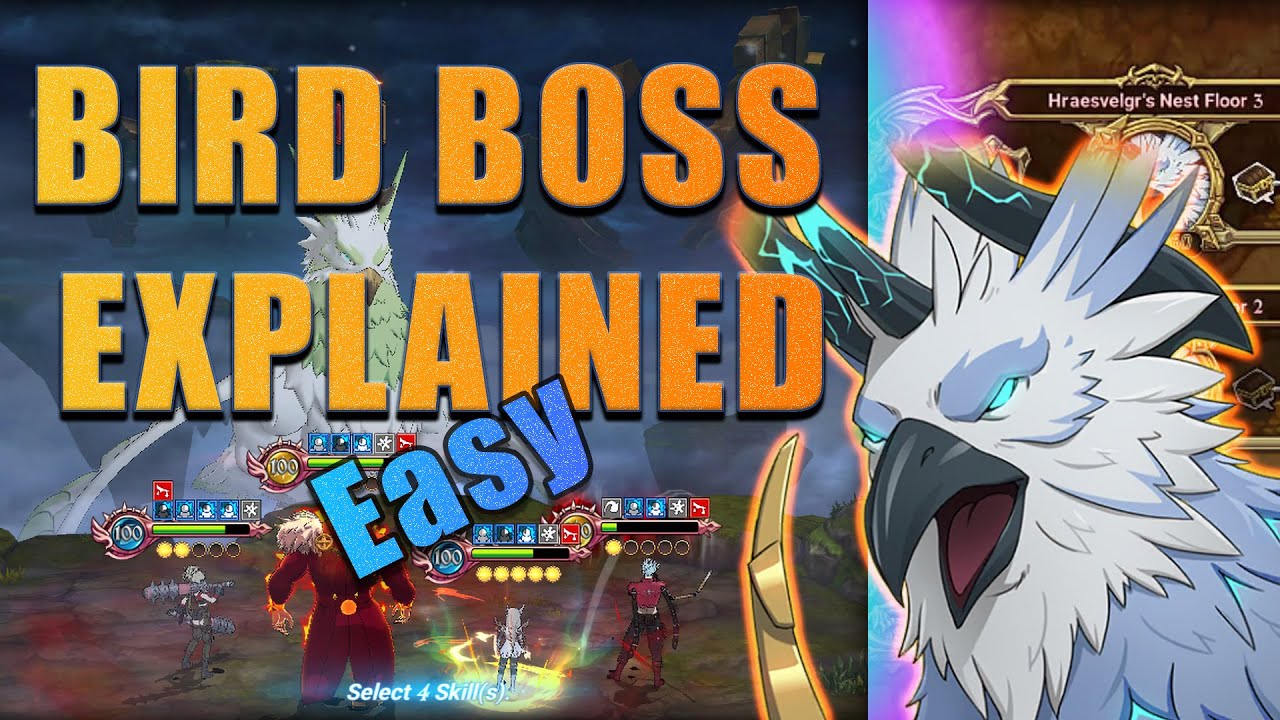 Bird Boss Floor & Phases EXPLAINED - (Hraesvelgr - Grand Cross)