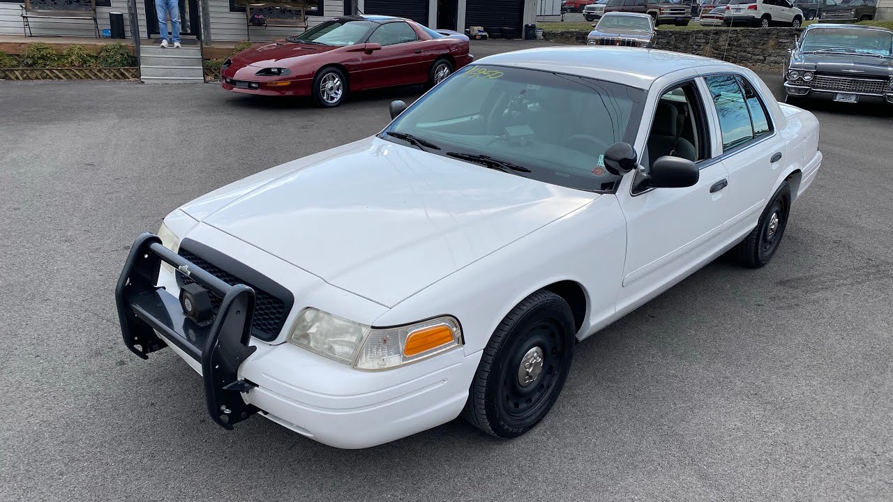 Test Drive 2003 Ford Crown Victoria Police Interceptor SOLD $4,950 Maple Motors #1343-4
