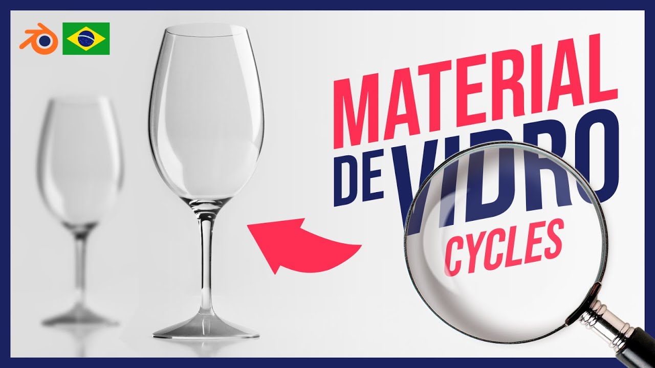 Como fazer vidro no Blender com o Cycles | Tutorial em Português