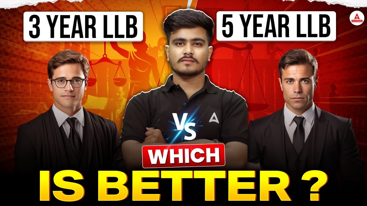 3 Year LLB vs 5 Year LLB: Key Differences, Placements & Career Opportunities