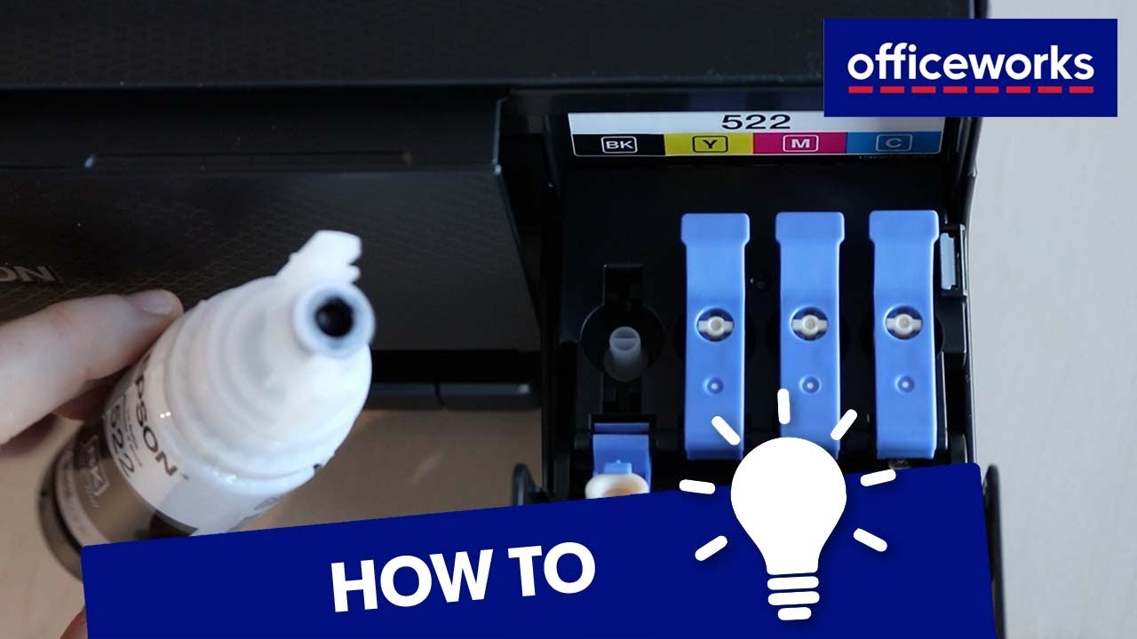 How to Load Ink into your Continuous Ink Supply System Printer