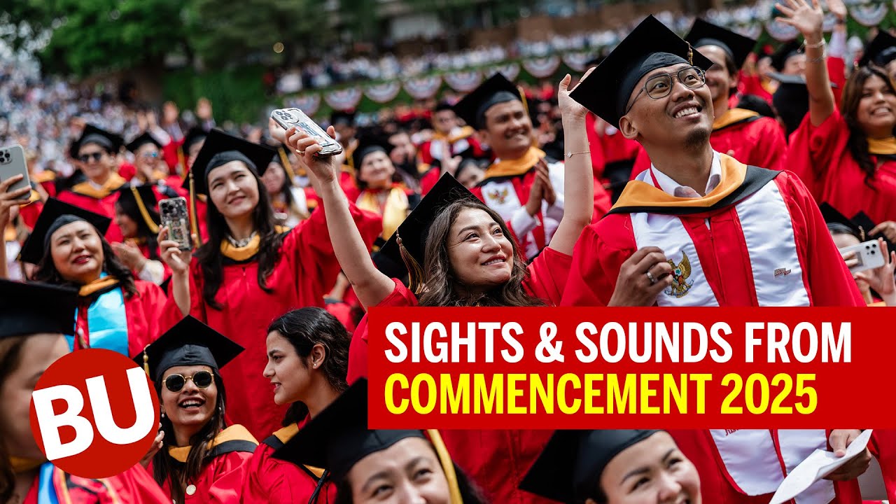 Sights & Sounds from Boston University&rsquo;s 2025 Commencement Ceremony