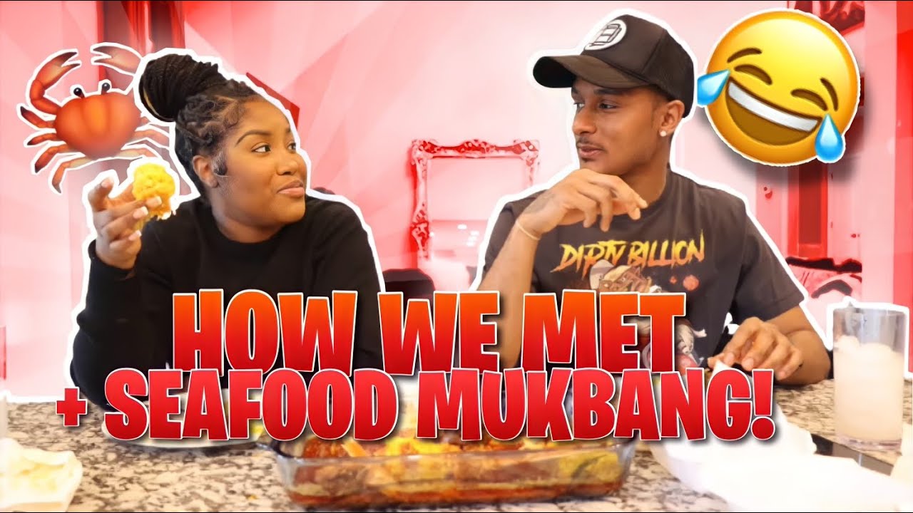 HOW DID WE MEET ?? SEAFOOD MUKBANG (QUIK HAD MULTIPLE GIRLS WHEN I MET HIM)