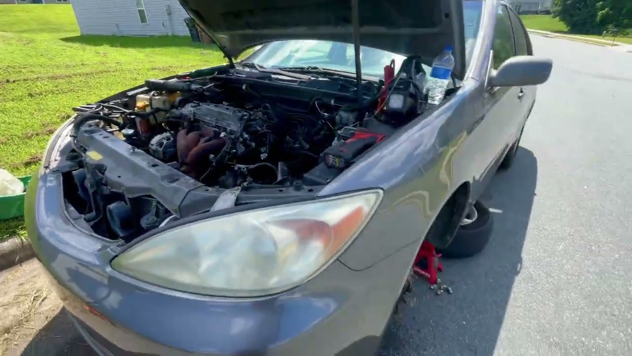 2002-2006 Toyota Camry 2.4 4cyl Automatic Engine Removal EASY - 10 Min Explanation  