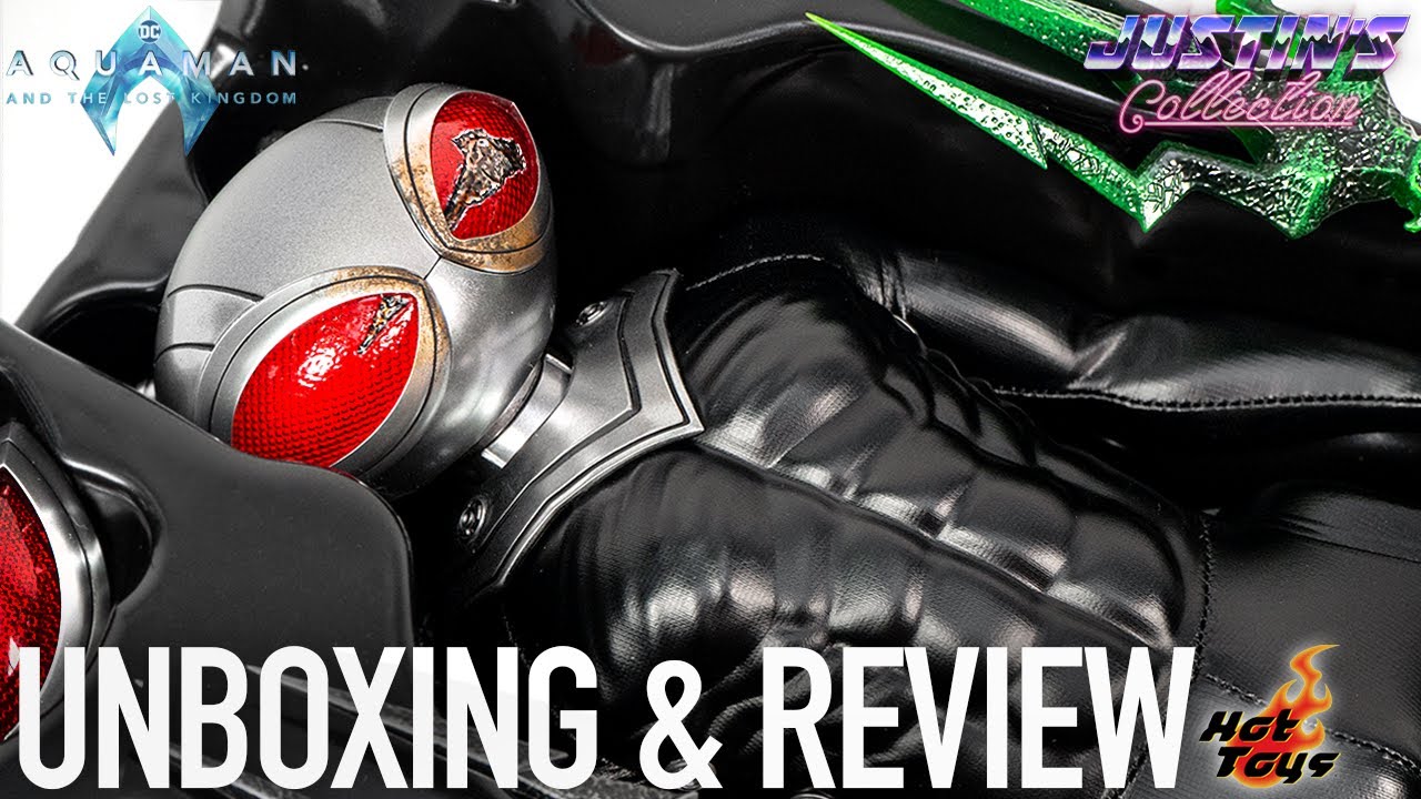 Hot Toys Black Manta Unboxing & Review