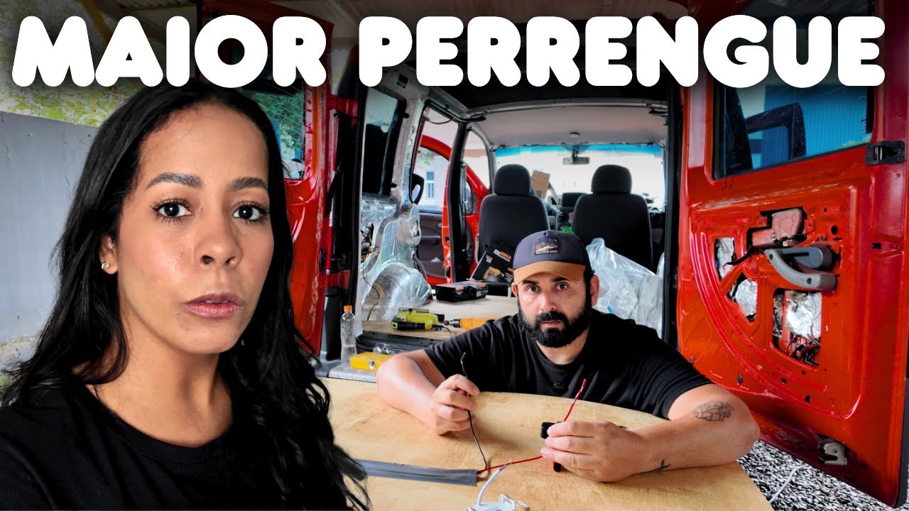 Instalamos o teto e as luzes da MINI CASA em um CARRO COMUM: MAIOR PERRENGUE