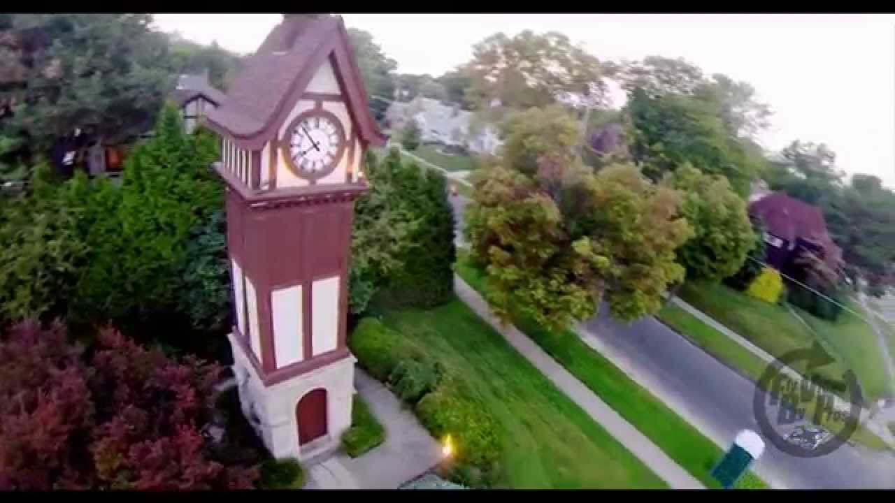 Rocky River Clock Tower - FlyByVideoPros DJI Phantom 2 H3-3D Gimbal
