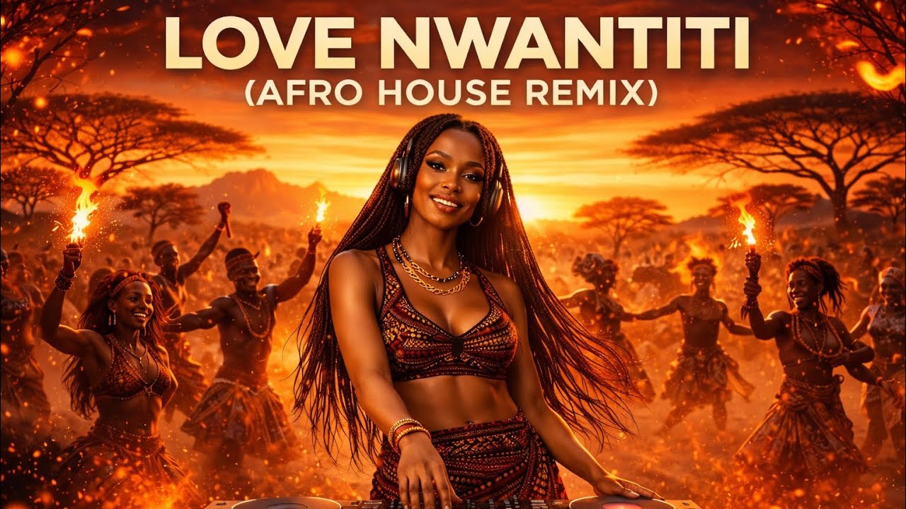 LOVE NWANTITI (Afro House Remix) 🔥 Savanna DJ Party | Afro House Savanna