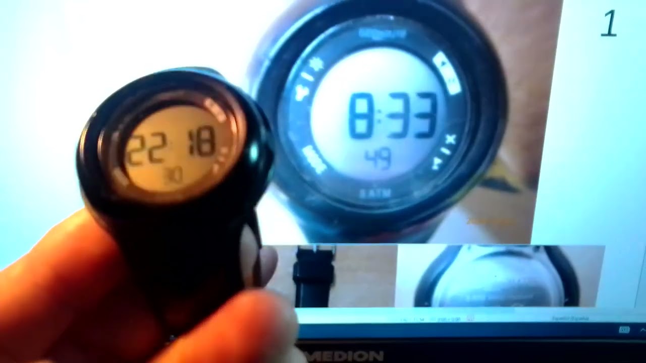 Rescatador de Relojes. Reloj N°1B. Reloj GEONAUTE 08/13W Item Code No:162034
