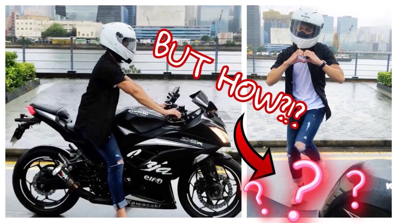 Keke challenge on a motorcycle!! (the shiggy challenge)