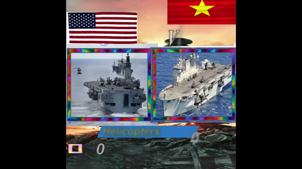 vietnam vs usa military navy power 