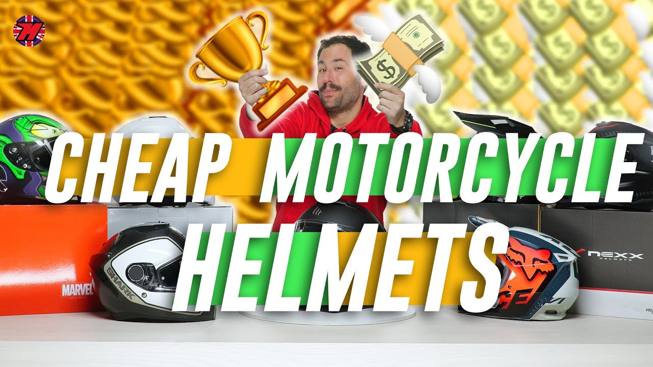 The best CHEAP MOTORCYCLE HELMETS 🤑💸