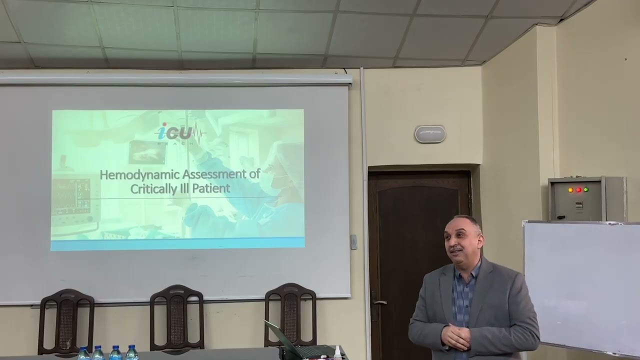 Hemodynamic Assessment Of Critically ill Patient | Dr. Eyad Kseibi