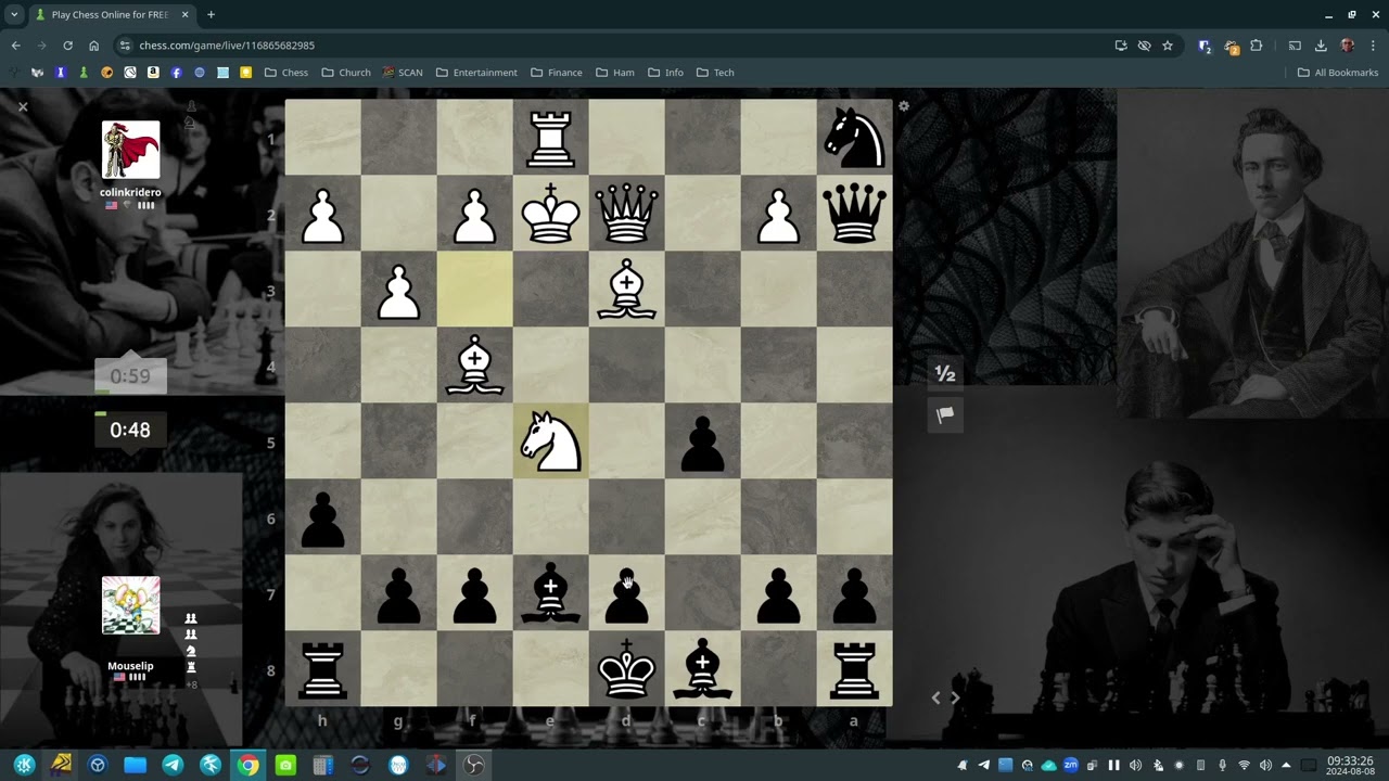 Banter Blitz, then adding the game to SCID-vs-PC database