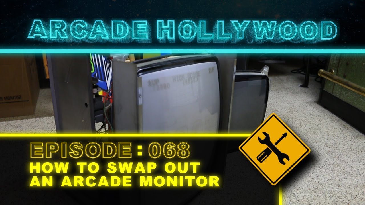 How to Swap Out an Arcade Monitor