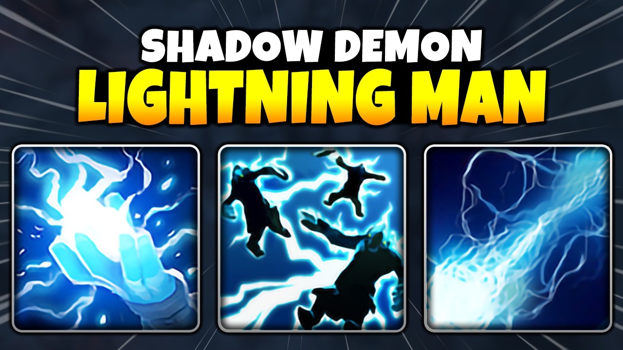 Lightning Man ARC LIGHTNING + BALL LIGHTNING | Ability Draft