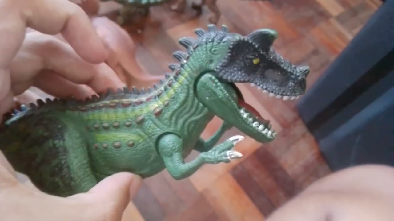 Minha coleção de dinossauros 