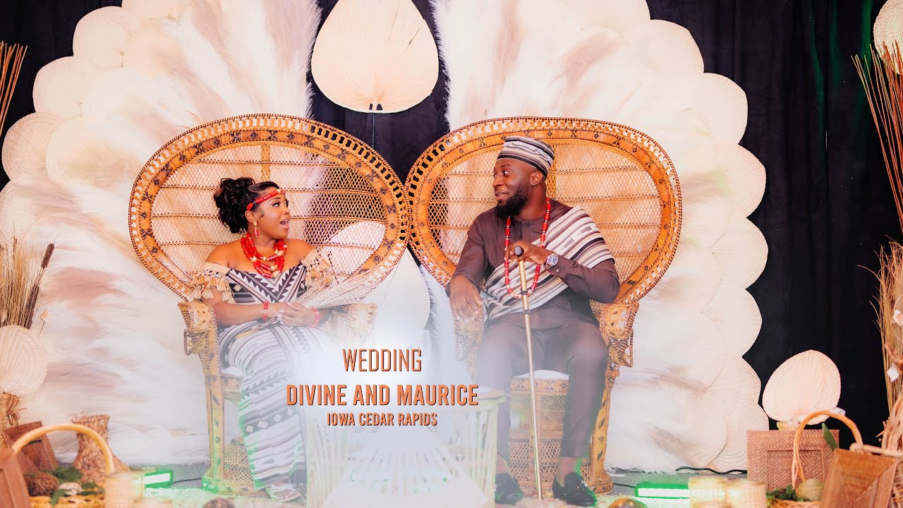 Best Congolese wedding Divine and Maurice | Iowa Cedar Rapids